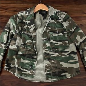 J. Crew Camouflage Jacket